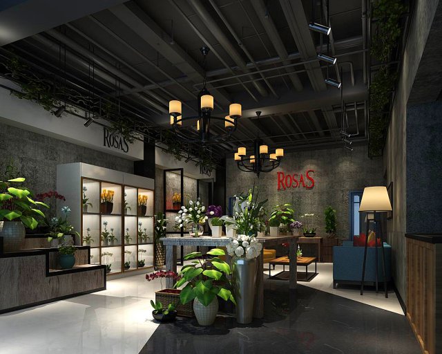 plant - florist 36 Modelo 3D .c4d .max .obj .3ds .fbx .stl .blend 