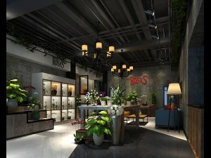 Pflanze - Florist 36 3D Modell