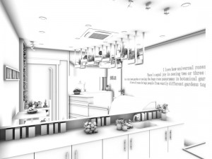 shop - refreshments - coffee shop 01 3D Модель