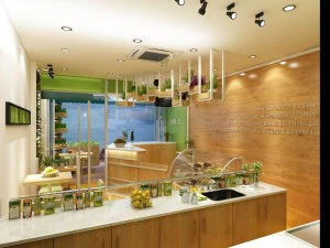 Shop - Erfrischungen - Caf&eacute; 02 3D Modell