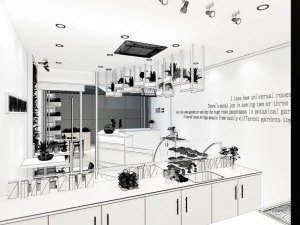 shop - refreshments - coffee shop 02 3D Model
