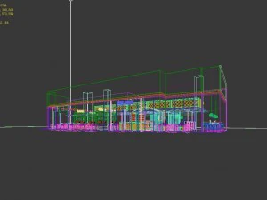business restaurants - 968 3D Model