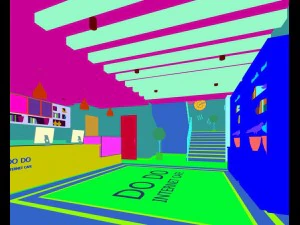 бізнес ресторан - кава - банкет 06 3D Модель