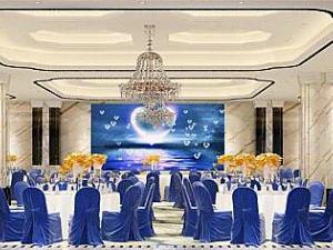 business restaurant - coffee - banquet 07 3D Model