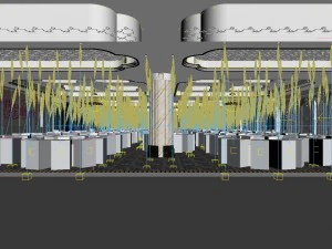 business restaurant - coffee - banquet 07 3D Model