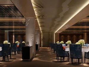 Gesch&auml;ftsrestaurant - Kaffee - Bankett 10 3D Modell