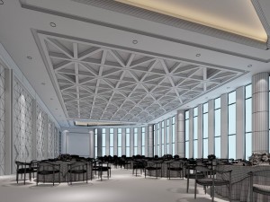 business restaurant - coffee - banquet 11 3D Модель