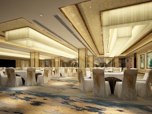 business restaurant - coffee - banquet 12 3D Model