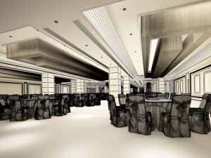 business restaurant - coffee - banquet 12 3D 모델