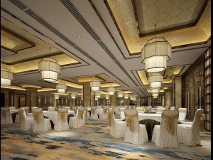 business restaurant - coffee - banquet 12 3D Model