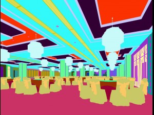 business restaurant - coffee - banquet 12 3D 모델