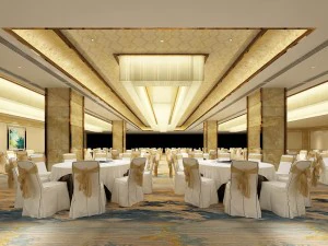 business restaurant - coffee - banquet 12 3D Model