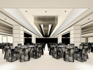 business restaurant - coffee - banquet 12 3D 모델