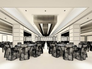business restaurant - coffee - banquet 13 3D मॉडल