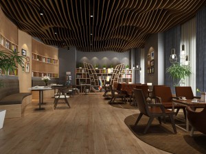 business restaurant - coffee - banquet 20 3D Model