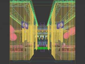 business restaurant - coffee - banquet 21 Modèle 3D