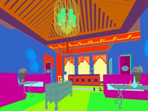 business restaurant - coffee - banquet 22 3D Model