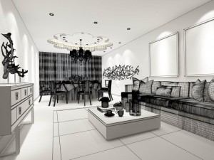 business restaurant - coffee - banquet 24 3Dモデル