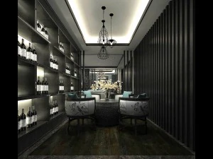 business restaurant - coffee - banquet 25 3D Model