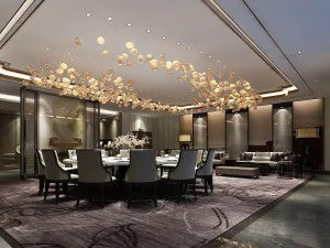 비즈니스 레스토랑 - 커피 - 연회 28 3D 모델