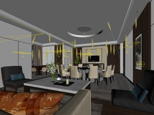 business restaurant - coffee - banquet 29 3D मॉडल