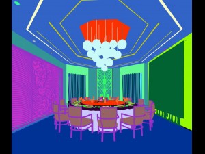 business restaurant - coffee - banquet 30 3D Модель