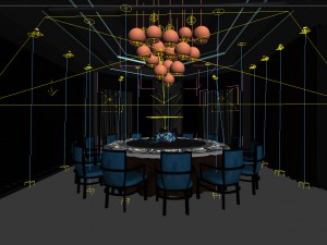 business restaurant - coffee - banquet 30 3D Модель