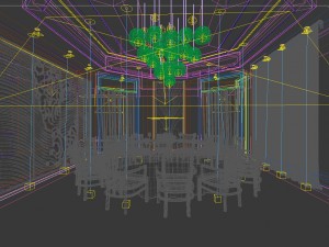 business restaurant - coffee - banquet 30 3D Модель