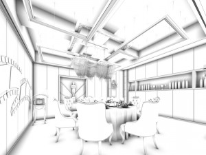 business restaurant - coffee - banquet 31 Modelo 3D