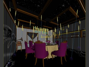 business restaurant - coffee - banquet 31 Modelo 3D