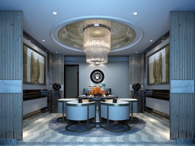 business restaurant - coffee - banquet 33 3D 모델 .c4d .max .obj .3ds .fbx .stl .blend 