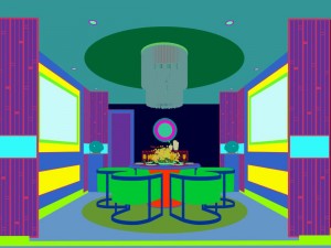 business restaurant - coffee - banquet 33 3D 모델