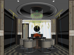 business restaurant - coffee - banquet 33 3D 모델