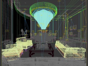 business restaurant - coffee - banquet 34 3D Model