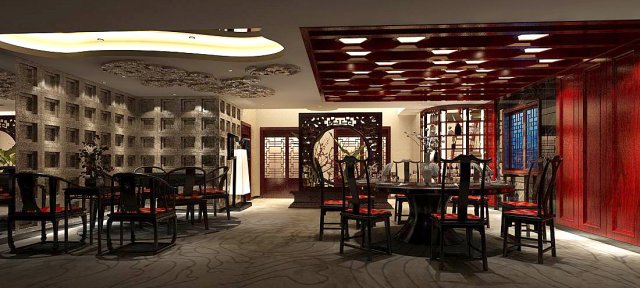 business restaurant - coffee - banquet 36 3D Model .c4d .max .obj .3ds .fbx .stl .blend 