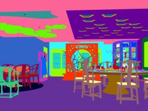 business restaurant - coffee - banquet 36 3D Model