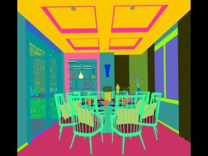 business restaurant - coffee - banquet 37 3D Model