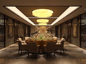 business restaurant - coffee - banquet 38 3D Model
