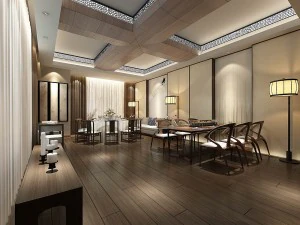 ビジネスレストラン - コーヒー - 宴会40 3Dモデル