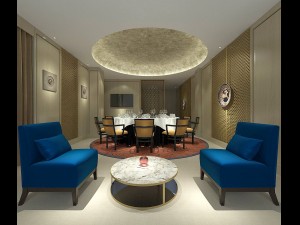 business restaurant - coffee - banquet 41 3D Model