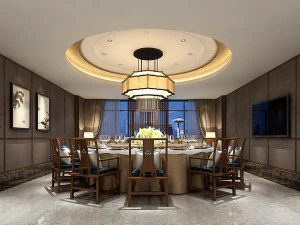 ビジネスレストラン - コーヒー - 宴会 43 3Dモデル