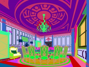 business restaurant - coffee - banquet 47 Modello 3D
