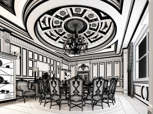 business restaurant - coffee - banquet 47 Modello 3D