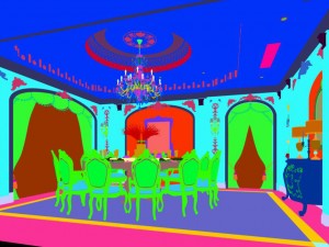 business restaurant - coffee - banquet 50 Model 3D