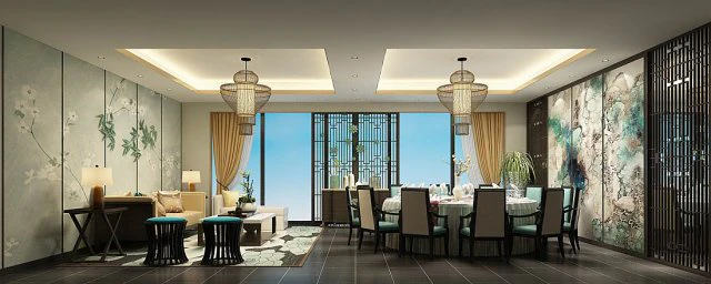 business restaurant - coffee - banquet 52 3D Model .c4d .max .obj .3ds .fbx .stl .blend 