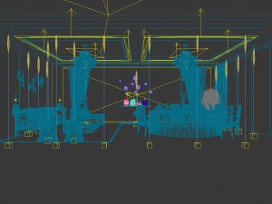 business restaurant - coffee - banquet 52 Modello 3D
