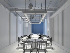 business restaurant - coffee - banquet 55 3D Model