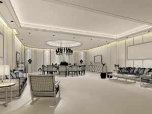 business restaurant - coffee - banquet 58 Modello 3D