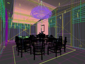business restaurant - coffee - banquet 66 3D Modell