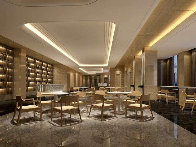 business restaurant - coffee - banquet 69 3D Model .c4d .max .obj .3ds .fbx .stl .blend 